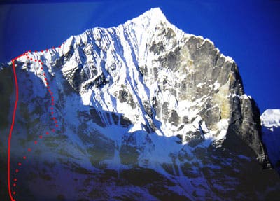 Solo New Route in Nepal