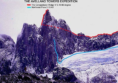 Remote Patagonian Peak Climbed Remote Patagonian Peak Climbed