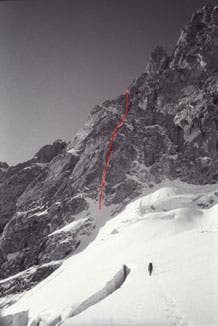 Nice Ice on Grand’s North Face