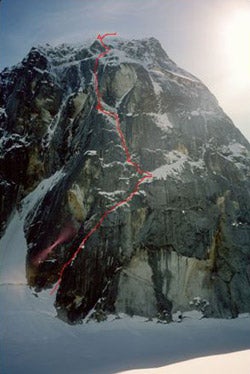 North Face of Mount Bradley North Face of Mount Bradley