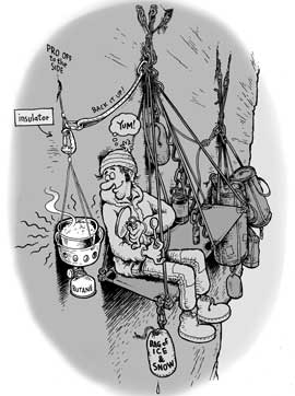 Tech Tip - Big Wall - Portaledge cooking Tech Tip - Big Wall - Portaledge cooking