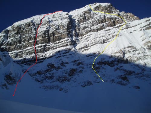 Big New Route on Andromeda Big New Route on Andromeda