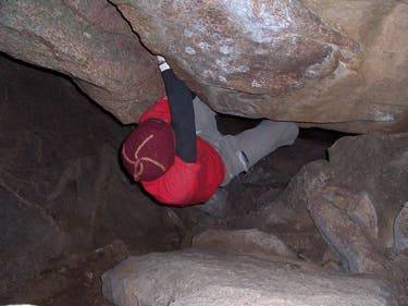 5.13 Offwidth Bouldering at Vedauwoo