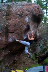 Woods Nabs Second Ascent of <i>Suspensi Woods Nabs Second Ascent of Suspension of Disbelief (V13+)