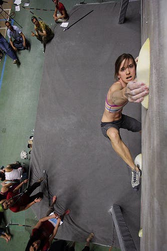 Heather Sawitsky on Women's Final Probl Heather Sawitsky on Women's Final Problem 4. Photo by Knut Rokne.