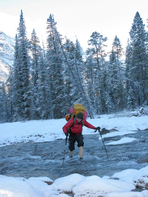 Better than coffee! The approach to Chephren. Courtesy of Jon Walsh.