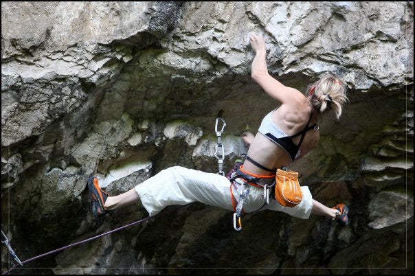 Lavarda on Reini’s Vibes (8c/8c+ Lavarda on Reini’s Vibes (8c/8c+ or 5.14b/c). Photo by Mauro Binelli