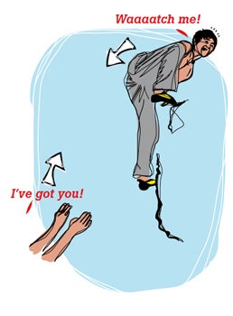 Tech Tip - Bouldering - Spot On! Tech Tip - Bouldering - Spot On!