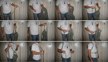 Reader Tech Tip - An Improved Way to Co Reader Tech Tip - An Improved Way to Coil the Rope for Backpack-Style Carry