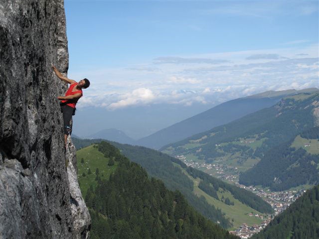Stuffer on Quo Vadis. Photo by Reinhard Stuffer on Quo Vadis. Photo by Reinhard Mair