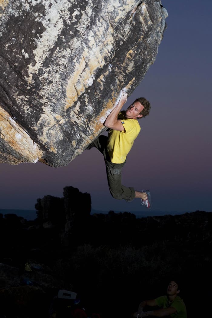 Moosburger on Nutsa (V12). Photo by Zlu Moosburger on Nutsa (V12). Photo by Zlu Haller / www.chalkjunkie.at