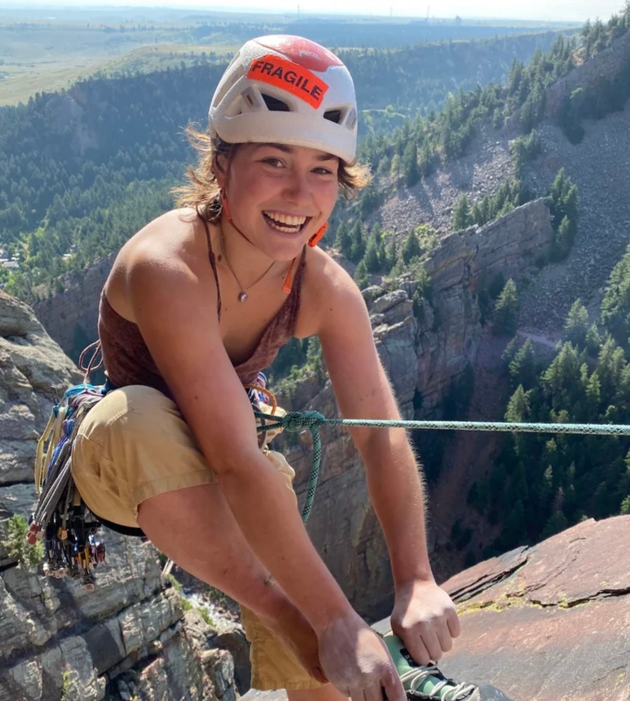 Estes Park's Tommy Caldwell survived a 100-foot fall before