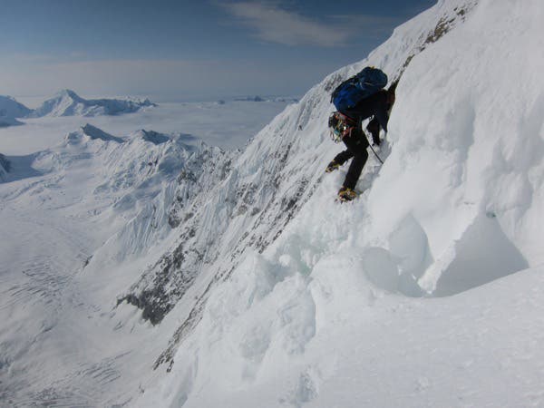 Big New Mixed Route on Mount Foraker