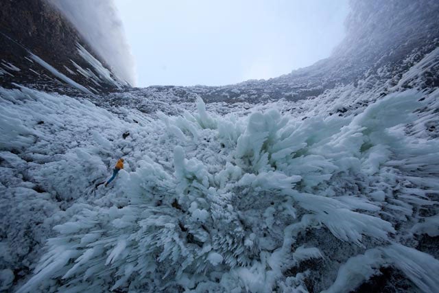 Wild WI10 Ice Climb Continues to Top