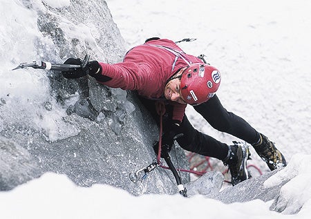 225- Scott Cramer_2222.jpg David Rowtzel tips a pick into Secret Probation (M7 WI5+), Vail, CO © Photo by Scott Cramer