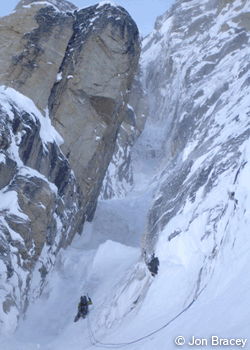 2ndAscent-French-MtHunter_2343.gif Britons Jon Bracey and Andy Houseman have made the second ascent of the French Route on the North Buttress of Mt. Hunter, 23 years after the first…