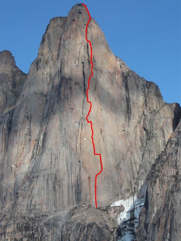Belgian Expedition to Baffin Island - Climbing