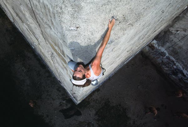 Sarah Burmester on TECHNIKS, 5.11a © Traveler Taj Terpening - www.travelerphotography.com