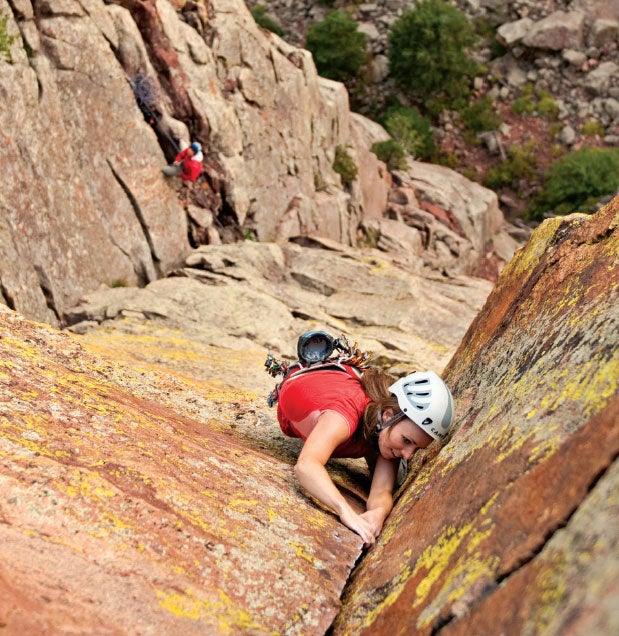 Captain Beyond (5.10c), Boulder, Colorado