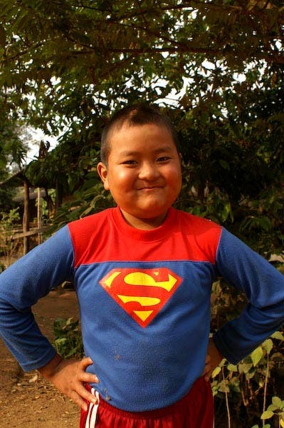 Chiang Rai - guess where he really live None