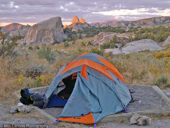Ciro-Camp-2-c_1089.jpg Camping in the City Of Rocks, ID. © Photo by Ben Carlson