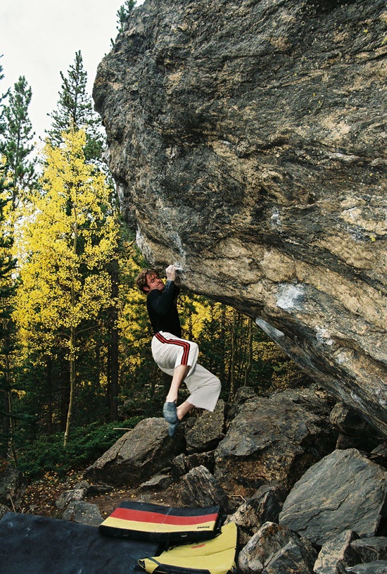 Mike Hickey taking his guide’s lap on Dark Horse, near Georgetown, Colorado. [v6/8] © Photo by Justin Jaeger