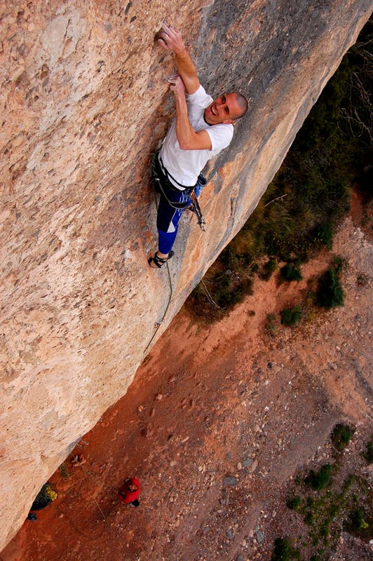 climber: javi madrid rock: sant llorenÁ del munt, catalonia