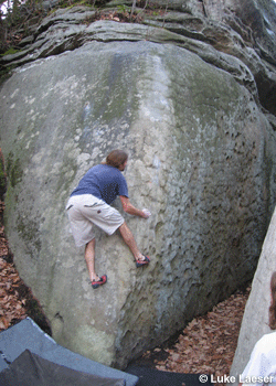 DStevens-SpaceV8-LRC07-cov_2409.gif PHOTOPOST — Deron Stevens, on (and off) the classic friction slab, Space (V8) at The Stone Fort, AKA Little Rock City, near Chattanooga, TN.