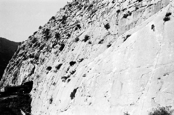 Climbing at El Chorro, Spain