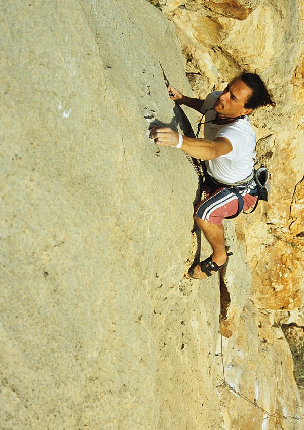 Climbing at El Chorro, Spain