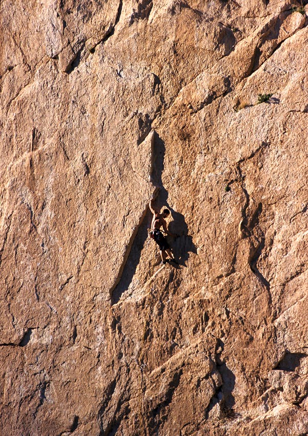 Climbing at El Chorro, Spain
