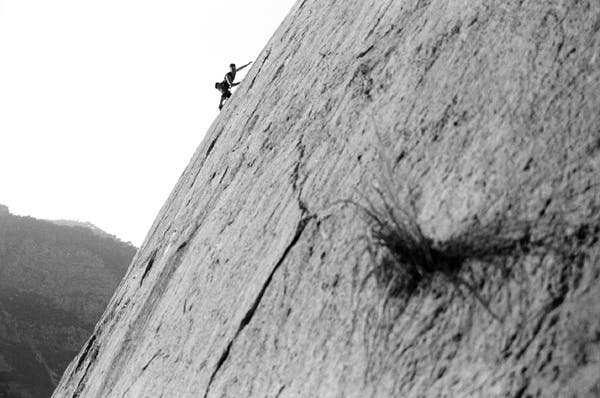 Climbing at El Chorro, Spain