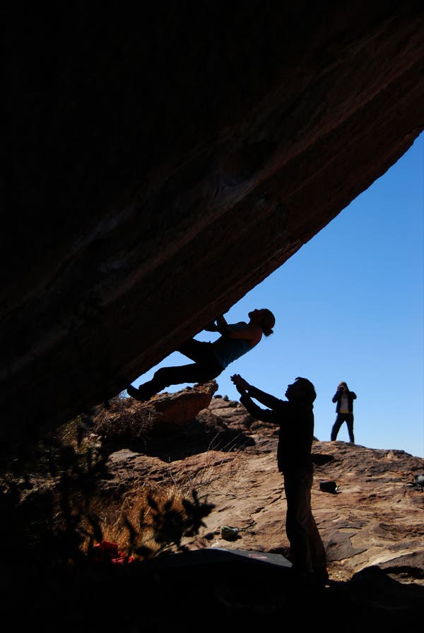 Climb-Spot-Shoot...thats what its all about! © Photo by Emanuel Moosburger