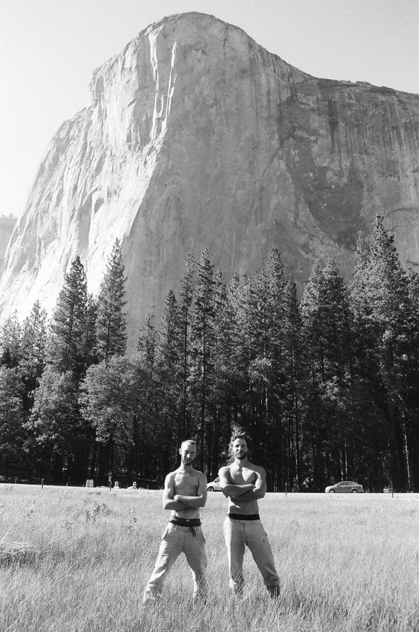 Self portrait below el cap, after the nose