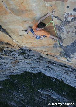 Yellowwood-Newborn08_2577.gif HOT FLASHES CLIMBING NEWS — Jeremy Samson and a gang of other climbers have completed the first free ascent of Newborn (29/5.13a, 14 pitches) at…