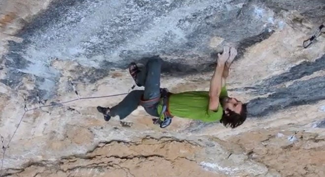 Chris Sharma in Spain - Climbing