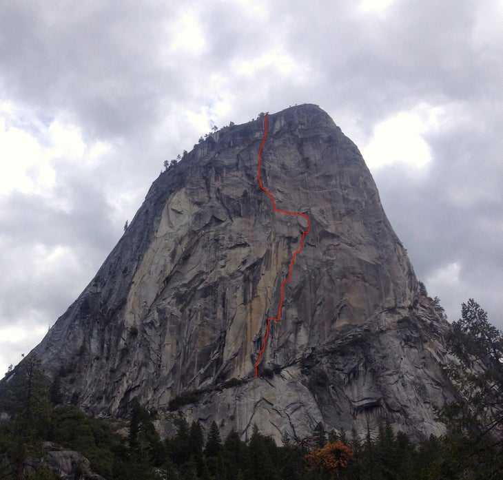 Beautiful Yosemite Wall Free Climbed - Climbing