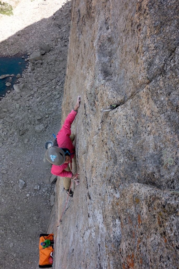 5.14 on Mt. Hooker Hardest Alpine Wall in Wyoming Climbing