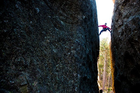 Eric Hansen, Holdum 15 5.10, Mt. Rushmo Eric Hansen, Holdum 15 5.10, Mt. Rushmo