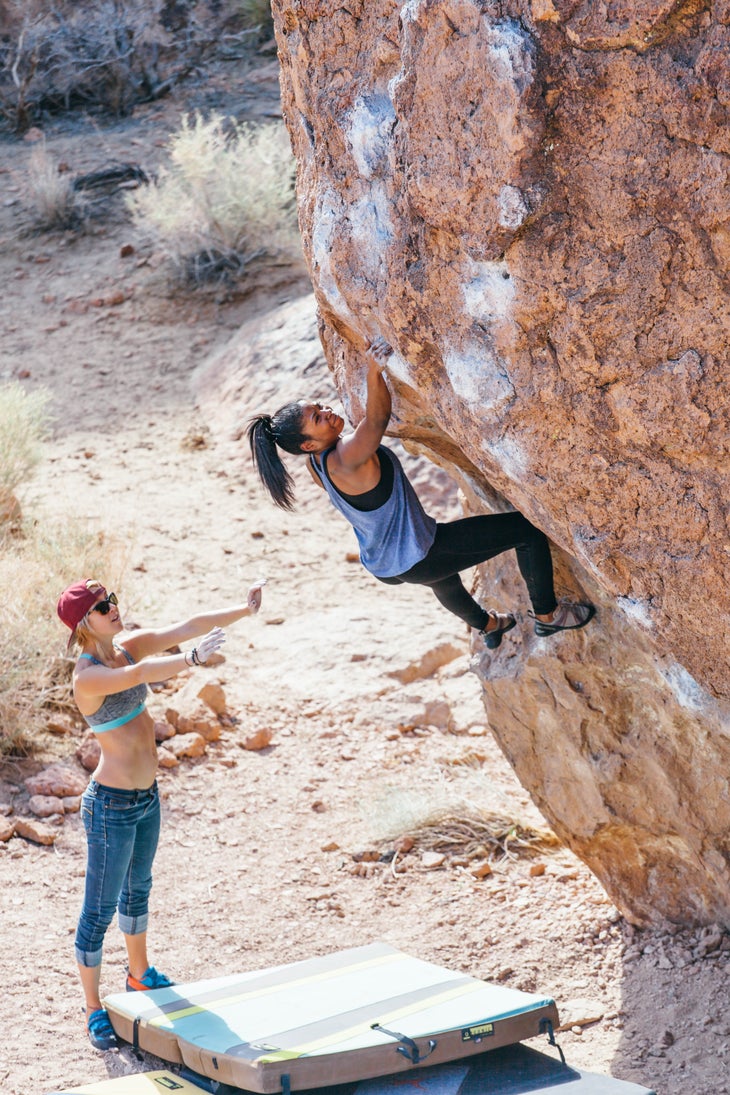 What I Learned at the Women's Climbing Festival Climbing
