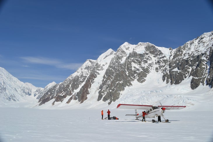 MountLoganLandingStrip.jpg Mount Logan Landing Strip Airplane