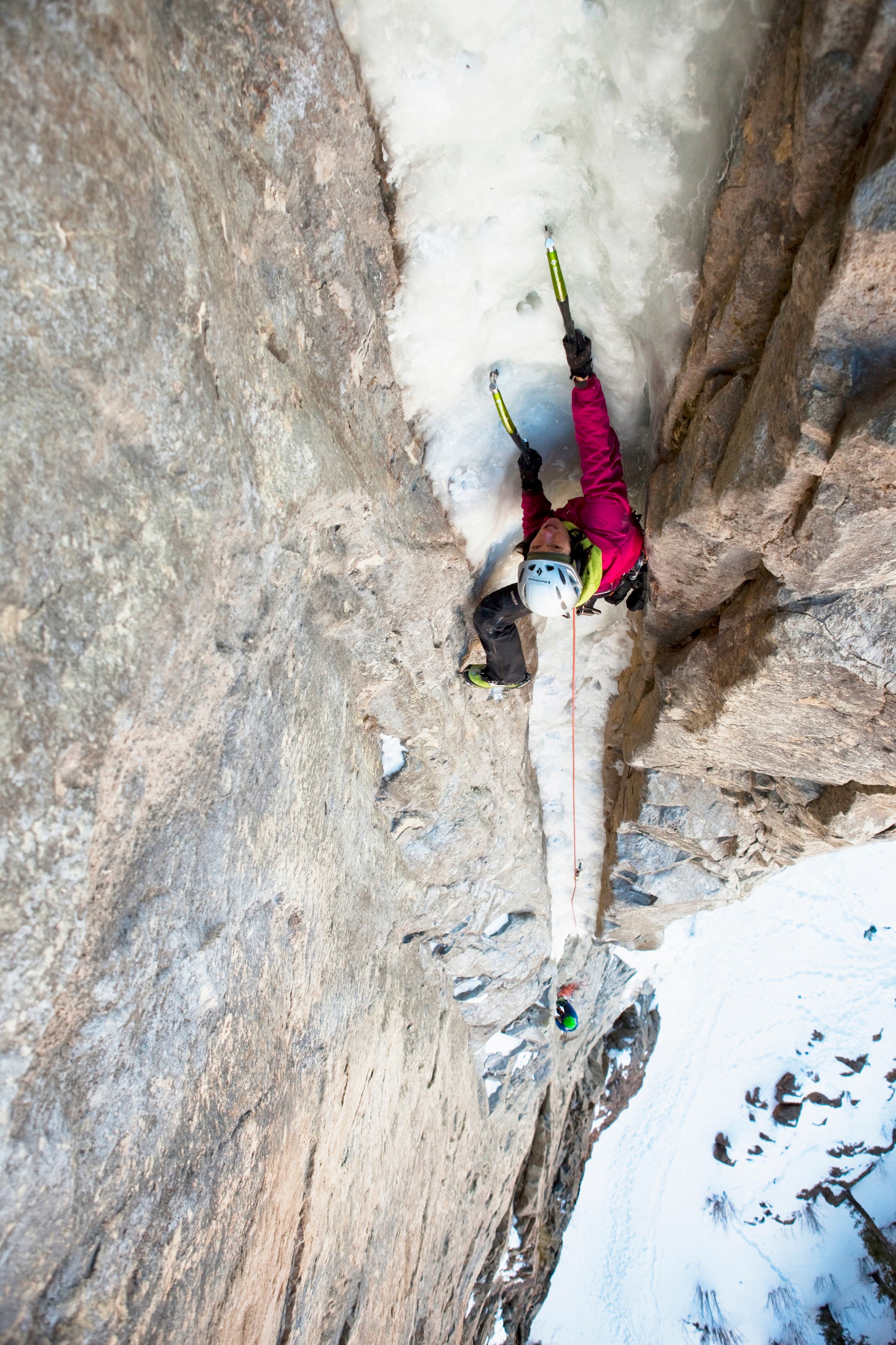 How Single Mom and Ice Climbing Champ Ines Papert Does It All