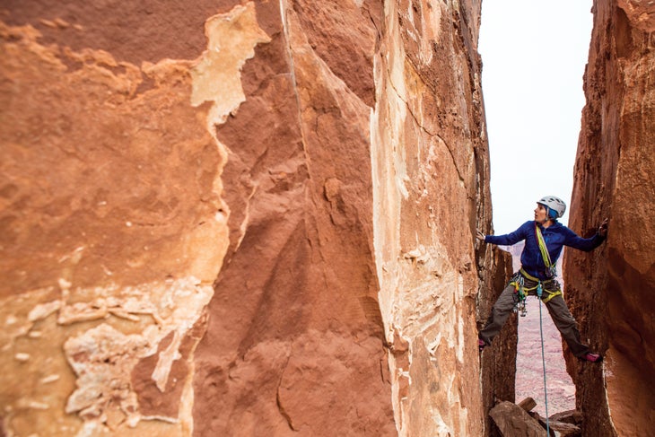 burr110413_116-web.jpg Castleton Tower Moab Rock Climbing