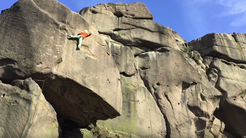 Sean McColl Climbs Gaia (E8 6c) - Climbing