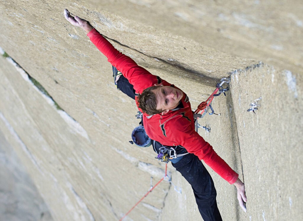 What's An Injured Tommy Caldwell Up To? Climbing