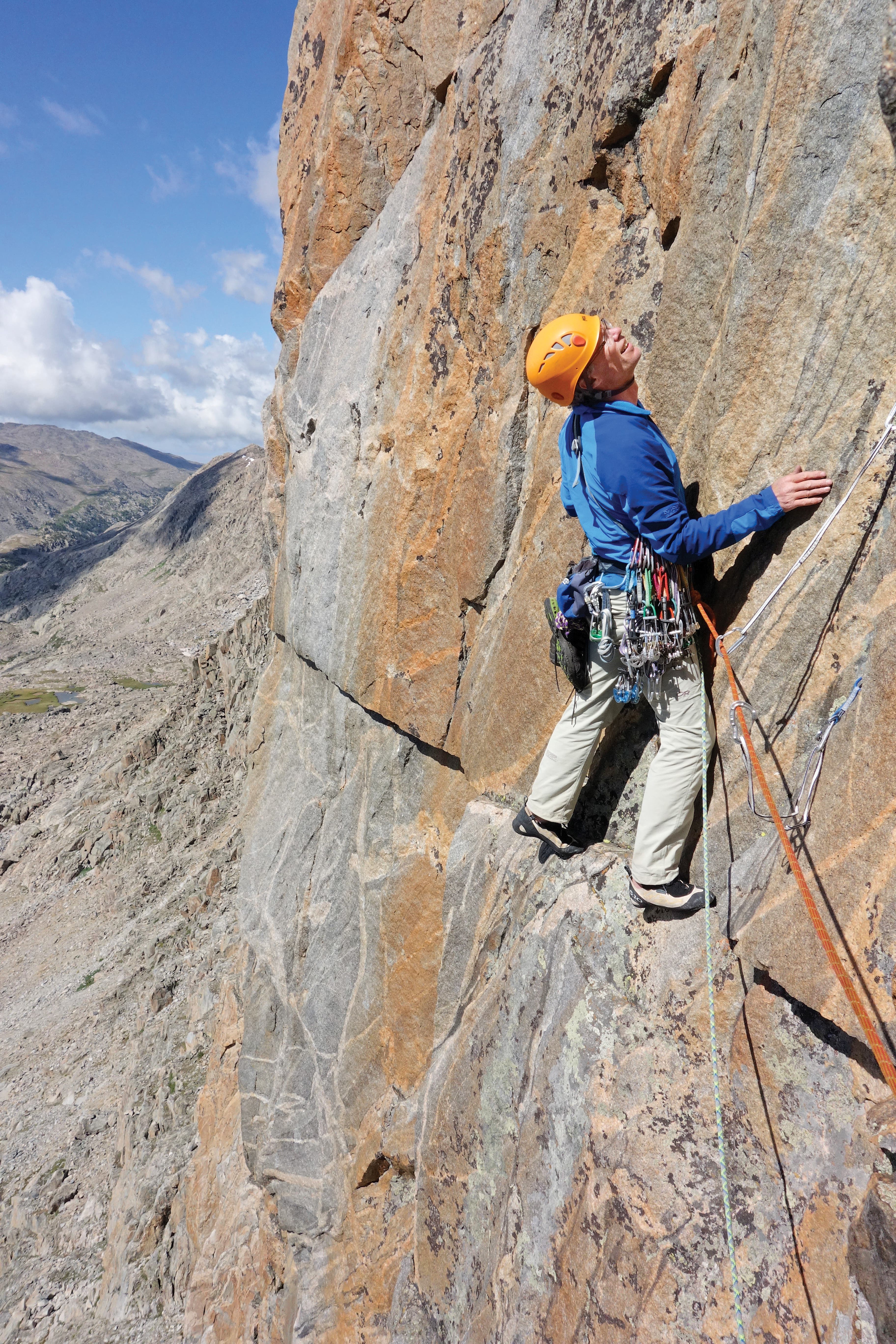DSC06005-mj_gn.jpg Rock Climbing Cloud Peak Bighorns Wyoming