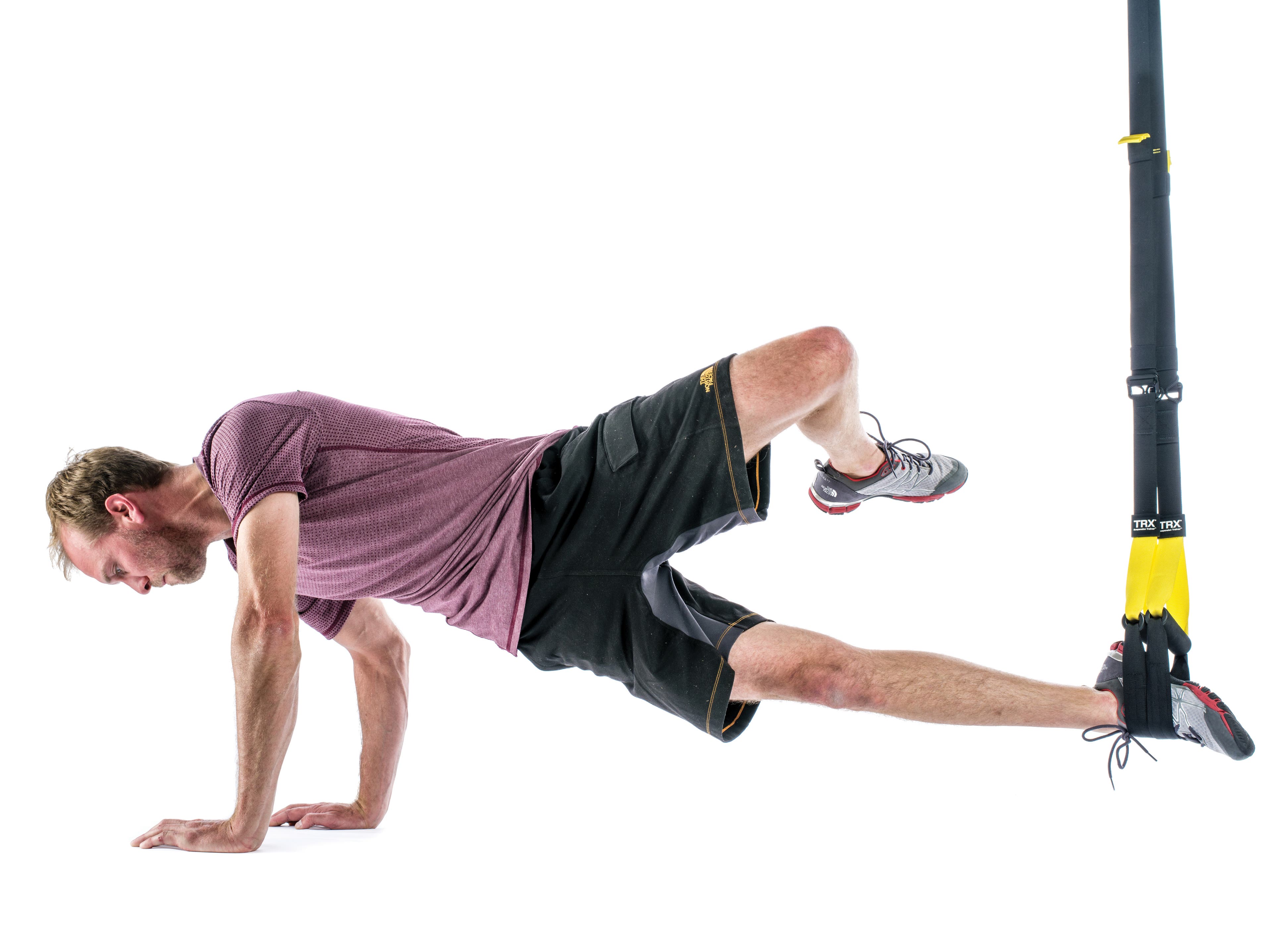 Suspension Trainer Plank Abduction Scorpion Rock Climbing