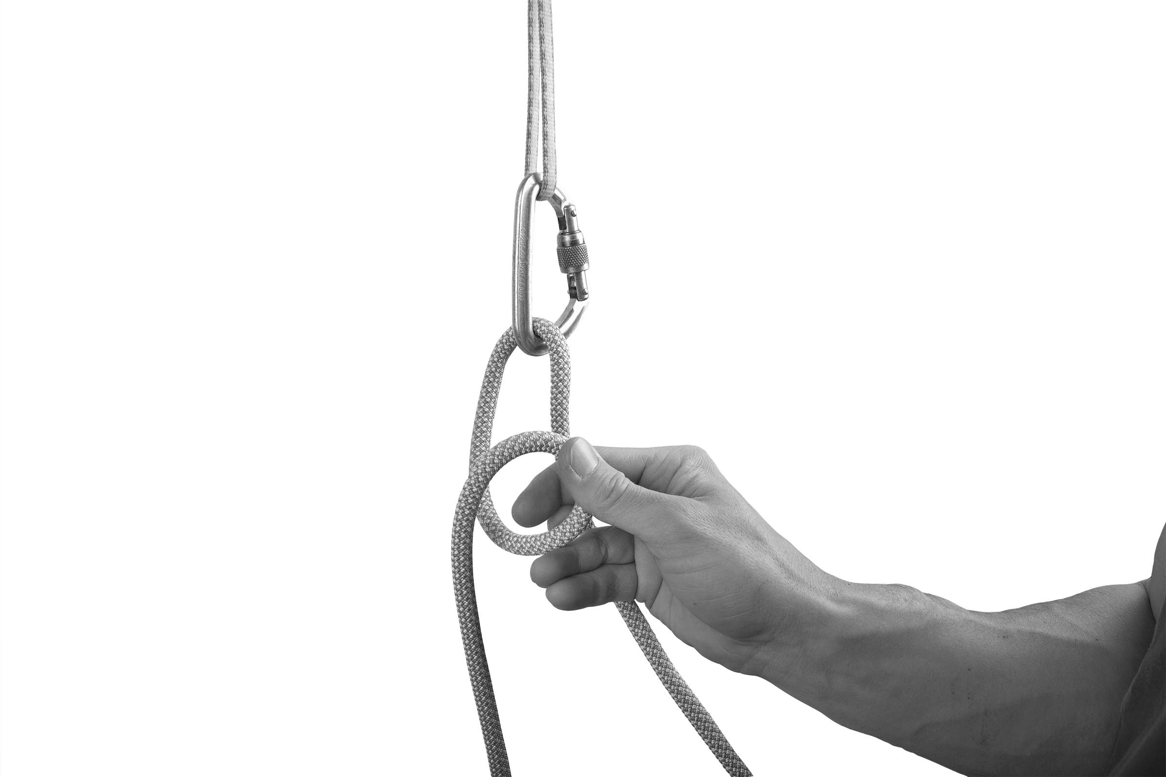 Rock Climbing Knots One Handed Clove Hitch