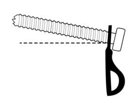 ScrewAngle.jpg Ice Screw Angle Climbing Anchors