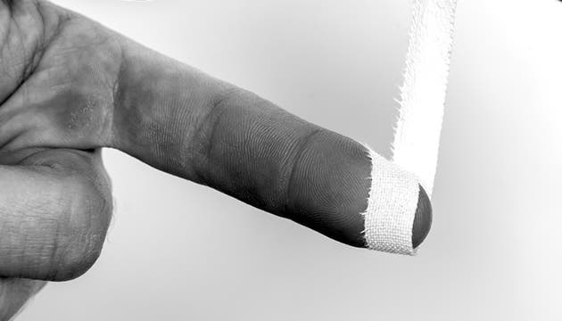 Rock Climbing Finger Taping Skin Care